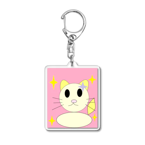 ねこｋ Acrylic Key Chain