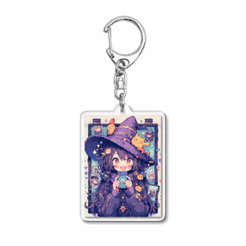 ドット魔女 Acrylic Key Chain