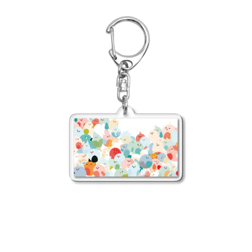 『ぴぃ、多様性。』【寄付付き商品】 Acrylic Key Chain