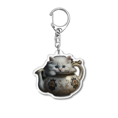 ポットキャット Acrylic Key Chain