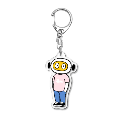 きょとんロボ Acrylic Key Chain