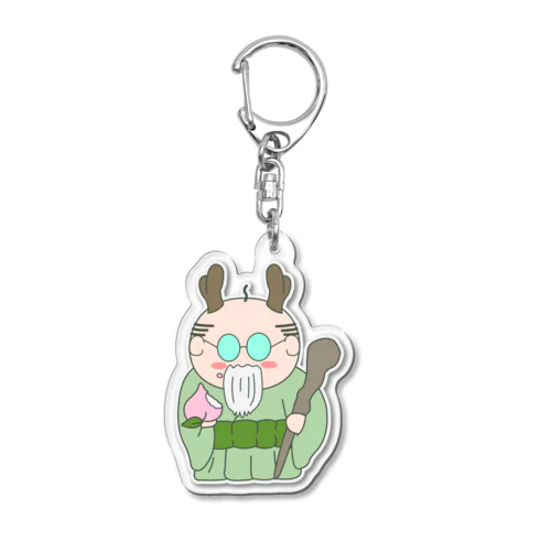 寿老人オヤジ Acrylic Key Chain