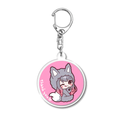 ちびぱち Acrylic Key Chain