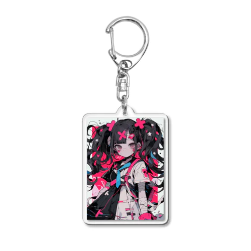 病み少女 Acrylic Key Chain