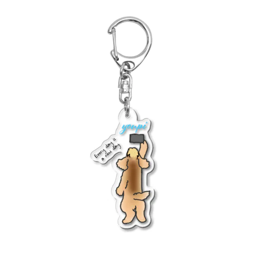 自撮りyoupi Acrylic Key Chain
