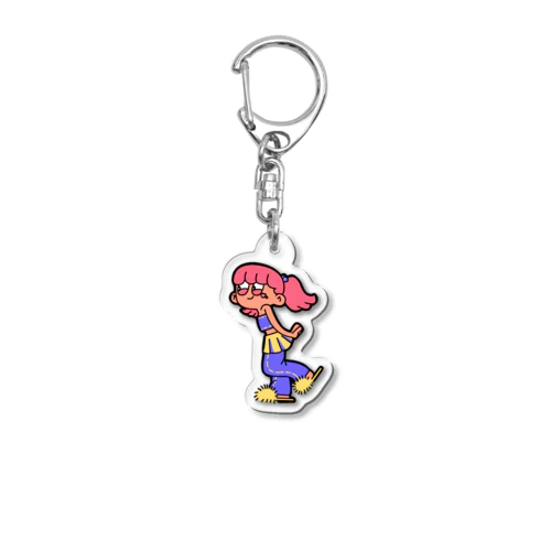 tomodachi-B Acrylic Key Chain