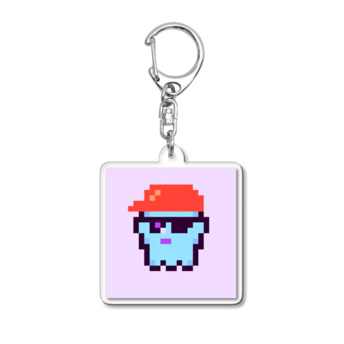 Kawaii SKULL #0087 Acrylic Key Chain