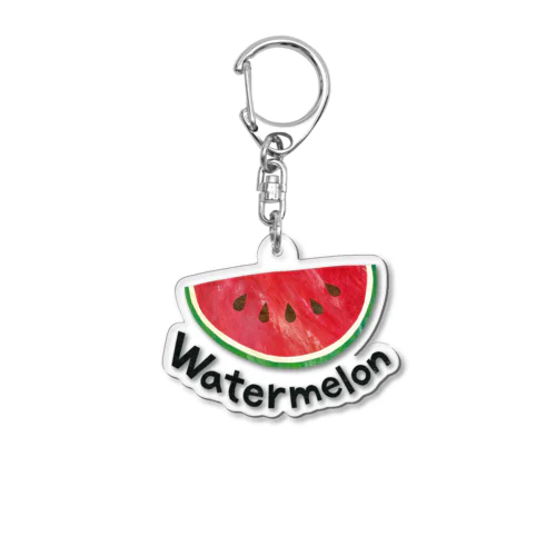 Watermelon Acrylic Keychain Acrylic Key Chain