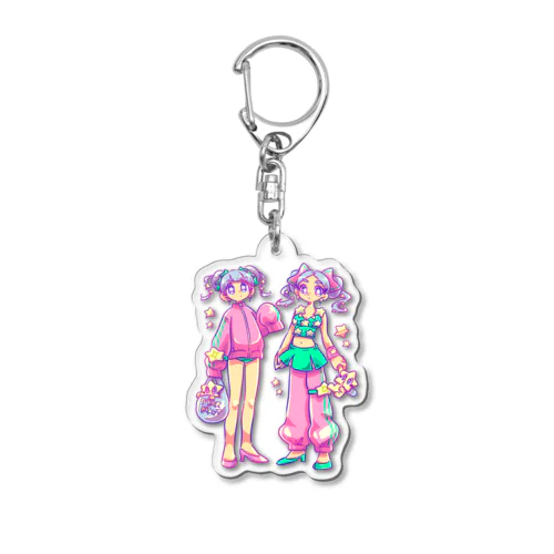 ふたご座♊️👯‍♀️⭐️ Acrylic Key Chain