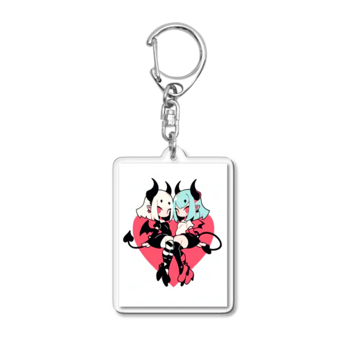 プラーナとミントガム Acrylic Key Chain