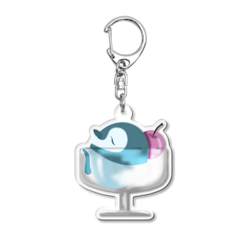 ペンギンシャーベット、はじめました Acrylic Key Chain