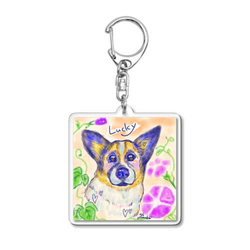 Luckyちゃん Acrylic Key Chain