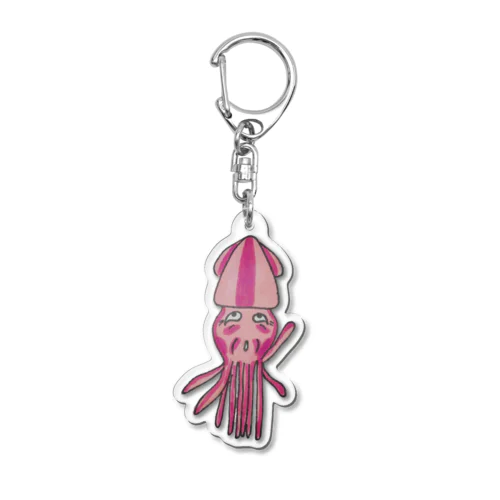 かおりイカ Acrylic Key Chain