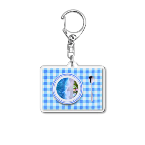 夏のご馳走 Acrylic Key Chain