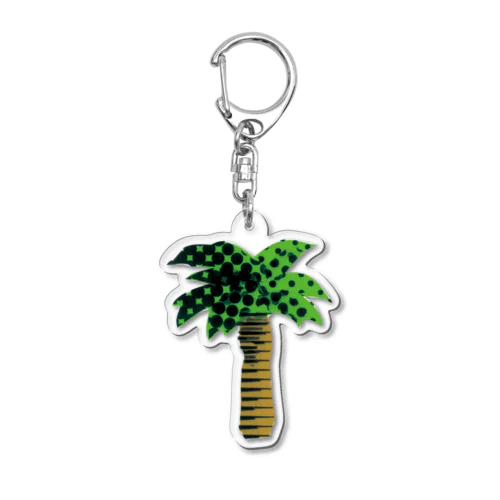 PALM TREE Acrylic Key Chain