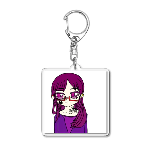 猫月の気まぐれ Acrylic Key Chain