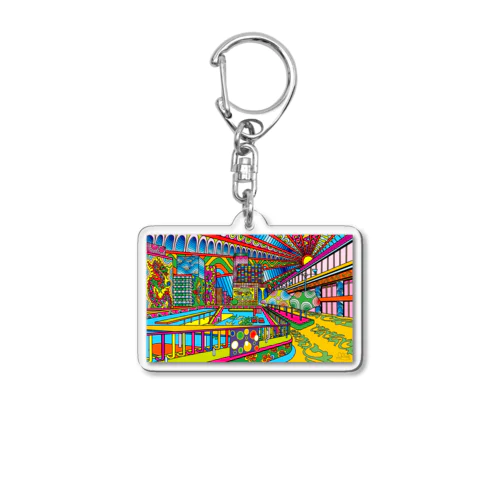 仙台駅 Acrylic Key Chain