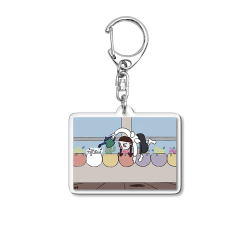 せんせいの　はげましかた Acrylic Key Chain