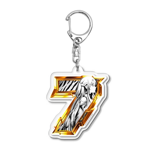 スマートぱちんこ ソードアート・オンライン｜アスナ・７ Acrylic Key Chain