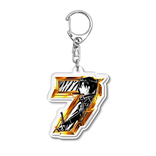 スマートぱちんこ ソードアート・オンライン｜キリト・７ Acrylic Key Chain