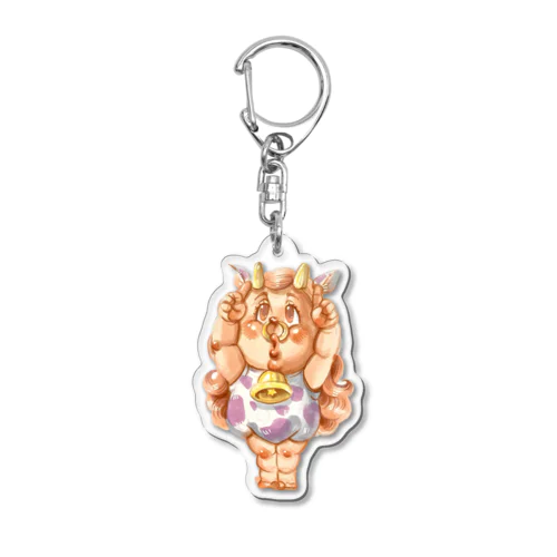 星座エンジェルちゃん Acrylic Key Chain