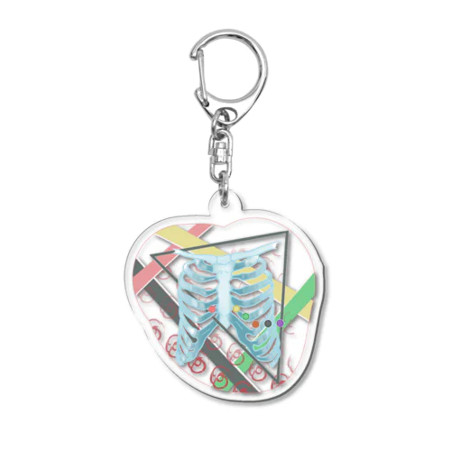 ドキドキ☆生理機能ケンサ Acrylic Key Chain