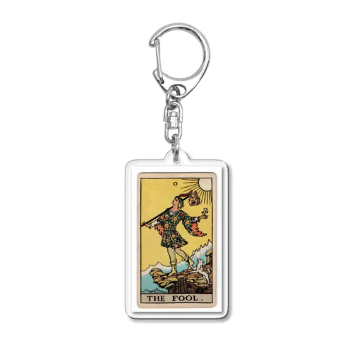 THE FOOL Acrylic Key Chain