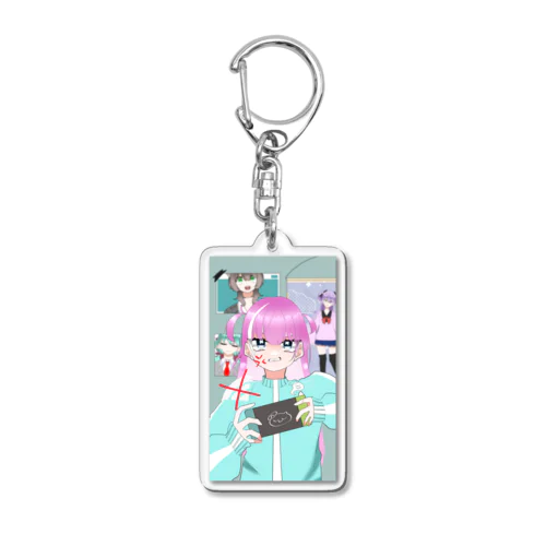 短期なメッシュㄘゃԽ Acrylic Key Chain