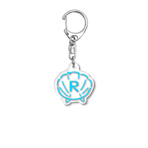 なこれるむ海中鉄道 ロゴマークシンプル Acrylic Key Chain