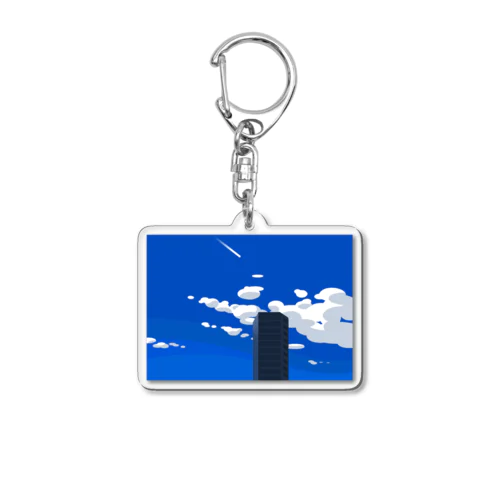 BUILDING  Acrylic Key Chain