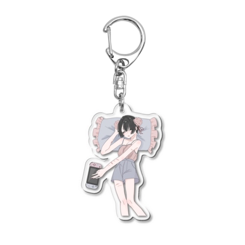 おやすみアクキー Acrylic Key Chain
