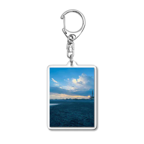 九十九里浜　浜辺 Acrylic Key Chain