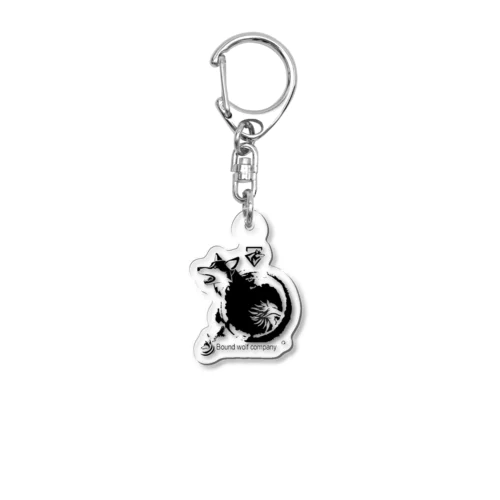 【公式】BOUND　WOLF　COMPANY　ロゴ入りグッズ Acrylic Key Chain