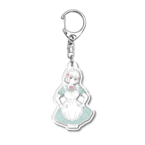 メイドグリーン Acrylic Key Chain