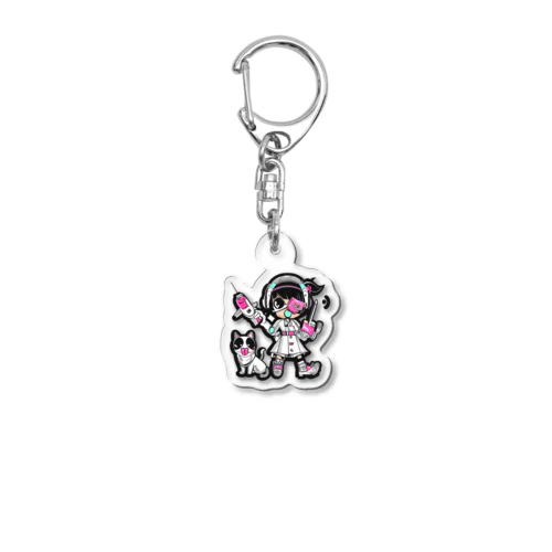 CuteCombat_nurse(ナース)_ver.001 Acrylic Key Chain