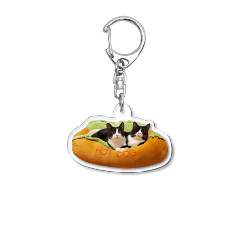 HOT CAT 2 Acrylic Key Chain