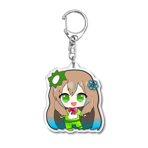 ちびぺんこ(カッパver.) Acrylic Key Chain