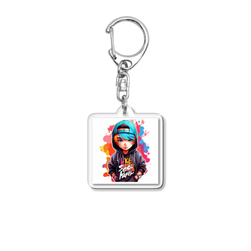 Street style Acrylic Key Chain