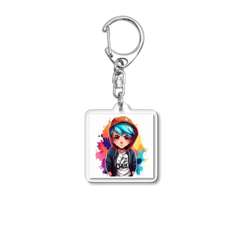 Street style Acrylic Key Chain