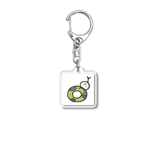 三点倒立くん Acrylic Key Chain