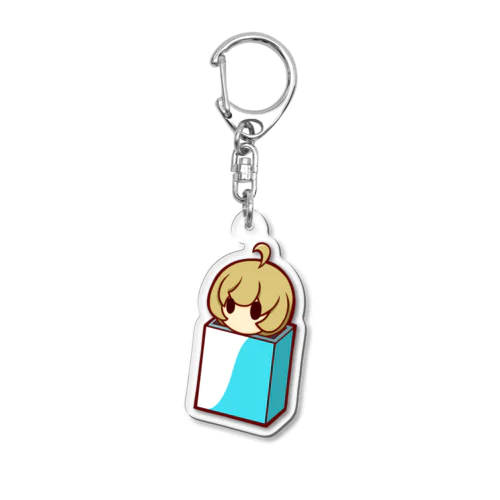 消しゴムちゃん Acrylic Key Chain