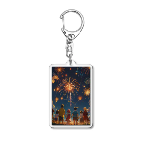 Fireworks Journey　〜夏の彩夜の旅〜　 No.3「 僕らの花園」 Acrylic Key Chain