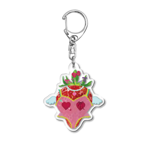 イチゴ Acrylic Key Chain