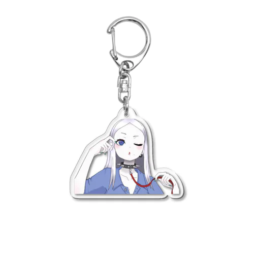 ぶるまるウィンク Acrylic Key Chain