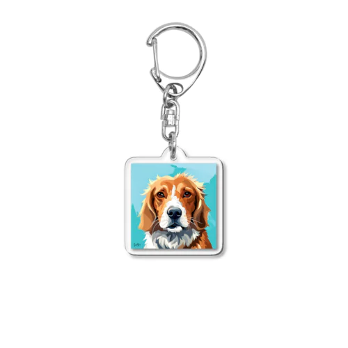 犬 Acrylic Key Chain