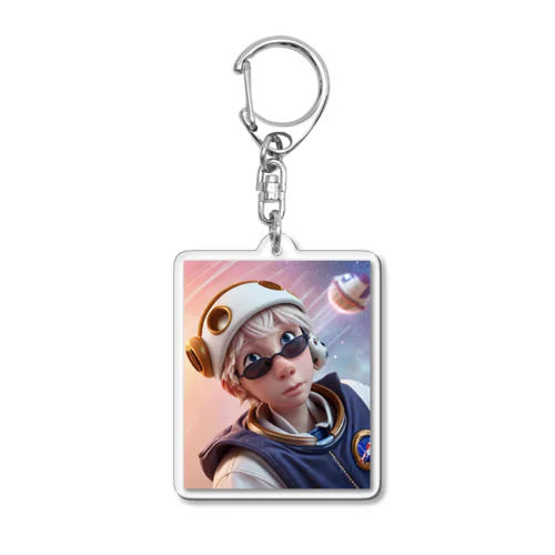 らぴろぱ　過去スペースボーイ Acrylic Key Chain