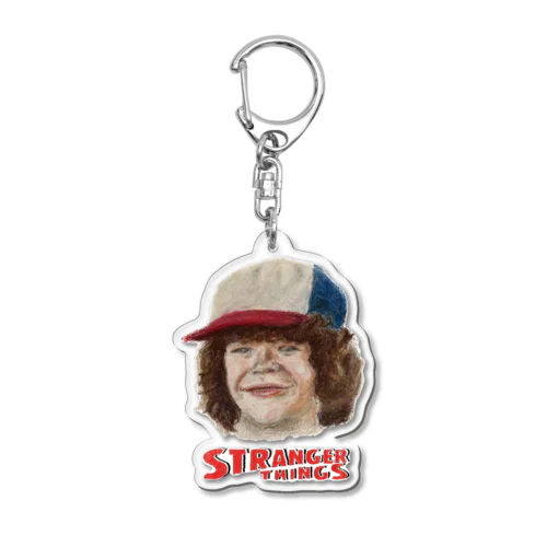 stranger things Acrylic Key Chain