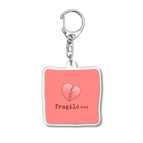 fragile×××03 Acrylic Key Chain