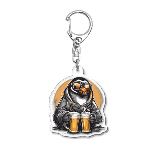 ペンギン村の『ペンビール〜Penbeer〜』 Acrylic Key Chain