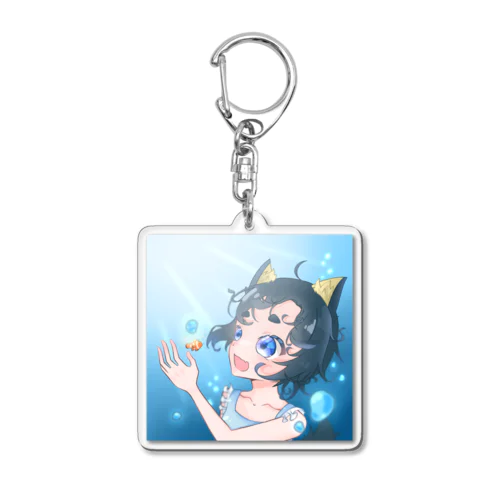 みぃです🍙のアクリルキーホルダー(夏バージョン) Acrylic Key Chain